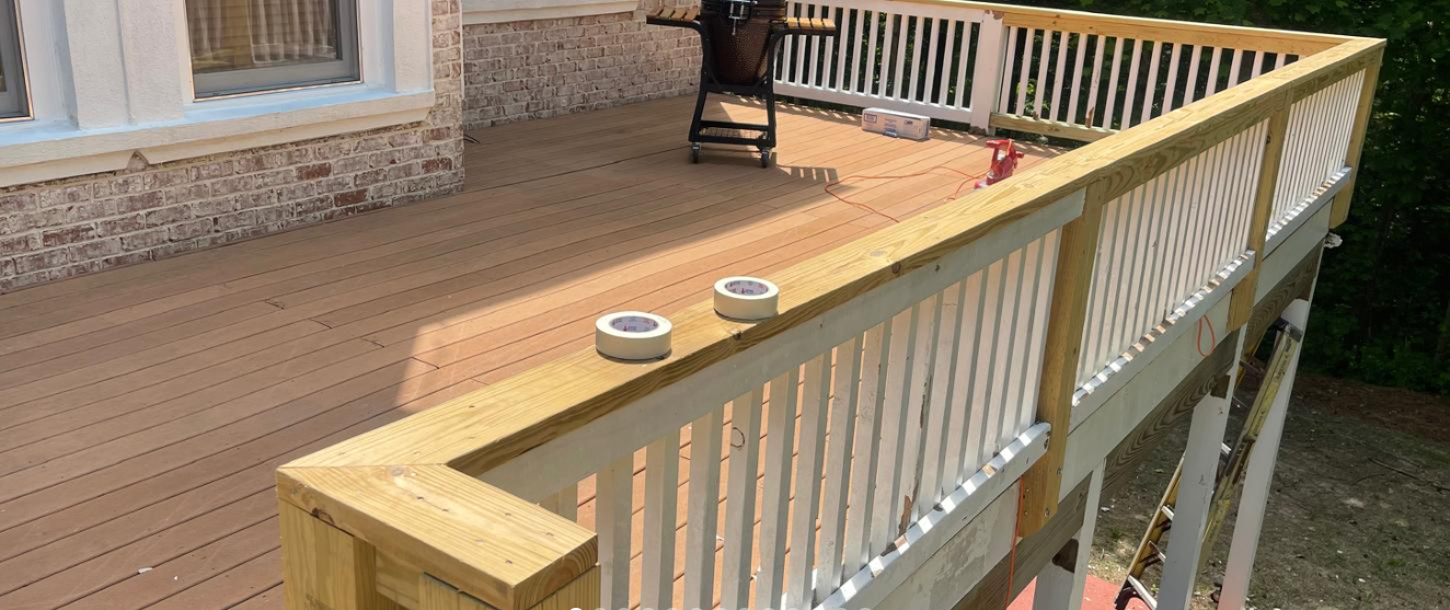 Deck staining album cover